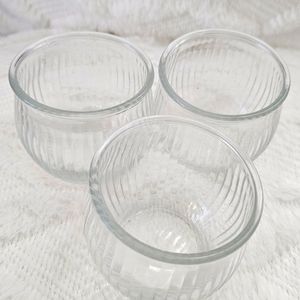 Pink Zebra Set of 3 Glimmer Candle Glasses w Wicks